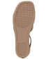 ფოტო #9 პროდუქტის Women's Nayda T-Strap Gladiator Flat Sandals