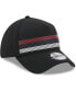 Фото #4 товара Men's Black Arizona Cardinals Flawless Stripe 39THIRTY Flex Hat