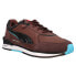 Фото #2 товара Puma Porsche Legacy Low Racer Lace Up Mens Brown Sneakers Casual Shoes 306880-0