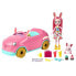 Фото #2 товара ENCHANTIMALS Bunnymobile Car 10.2´´ 10 Piece Set With Doll Bunny Figure And Accessories