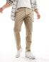 Selected Homme Bill slim fit chino in beige