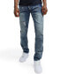 ფოტო #2 პროდუქტის Men's Big and Tall Stitchworks Skinny Denim Jeans