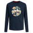 ფოტო #1 პროდუქტის JACK & JONES Chill Shape long sleeve T-shirt