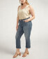 ფოტო #7 პროდუქტის Plus Size Suki Mid Rise Curvy Fit Flare Jeans