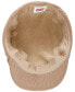 Men's Fleece-Lined Corduroy Flat Top Ivy Hat