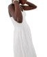 Womens Florida Sweetheart-Neck Strappy Dress