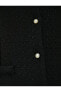 Фото #24 товара Mini Tüvit Elbise Salopet İnci Düğme Detaylı Cepli Slim Fit