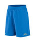 Фото #2 товара Men's Powder Blue Los Angeles Chargers Stretch Woven Shorts