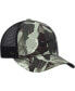 Men's Camo and Black Legacy91 Trucker Performance Snapback Hat