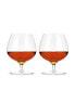 Фото #1 товара Crystal Wingback Cognac Glasses, Set of 2, 17 Oz