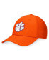 Фото #2 товара Men's Orange Clemson Tigers Deluxe Flex Hat