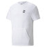 Фото #3 товара Puma Pivot Cut Off Pullover Crew Neck Short Sleeve T-Shirt Mens White Casual Top