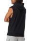 Men's Relaxed Fit Middleweight Sleeveless Logo Hoodie