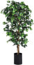 Фото #1 товара Искусственный цветок costway Кустарник Ficus 180 см