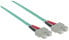 Фото #10 товара Intellinet Fiber Optic Patch Cable - OM3 - SC/SC - 2m - Aqua - Duplex - Multimode - 50/125 µm - LSZH - Fibre - Lifetime Warranty - Polybag - 2 m - OM3 - SC - SC