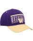 Фото #4 товара Men's Purple Washington Huskies Double Header Hitch Adjustable Hat