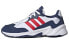 Фото #1 товара adidas neo 20-20 FX 拼接复古运动 防滑 低帮 跑步鞋 男款 蓝白红 / Кроссовки Adidas neo 20-20 FX EH2164