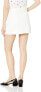 Roxy 257284 Women's Java to Lombok Denim Skirt White Size Large