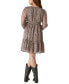 Women's Printed Tiered Dress