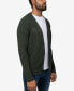 ფოტო #6 პროდუქტის Men's Basic Ribbed Cardigan