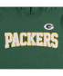 Фото #3 товара Men's Green, White Green Bay Packers Alex Long Sleeve Hoodie T-shirt