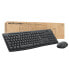 Logitech MK370 Combo for Business - Full-size (100%) - RF Wireless + Bluetooth - Membrane - QWERTY - Graphite - Mouse included