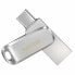 Фото #1 товара USВ-флешь память SanDisk SDDDC4-064G-G46 Серебристый Сталь 64 Гб (1 штук)