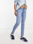 Фото #1 товара Noisy May Allie low rise skinny jeans in light blue