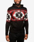 Фото #1 товара Men's Aztec Hooded Sweater
