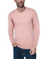 Фото #1 товара Men's Basic V-Neck Pullover Midweight Sweater