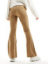 Фото #11 товара Vero Moda jersey flare trouser in beige