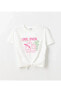 Фото #3 товара Костюм для малышей LC WAIKIKI Детская футболка и шорты с цветочным принтом