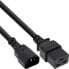 Фото #3 товара InLine Power adapter cable - IEC-60320 C14 to C19 - 3x1.5mm² - max. 10A - 3m