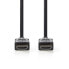 Nedis High Speed HDMI Cable with Ethernet - 2 m - HDMI Type A (Standard) - HDMI Type A (Standard) - 3840 x 2160 pixels - 3D - Black