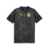 Puma Bvb Training VNeck Short Sleeve Soccer Jersey Mens Black 77181802