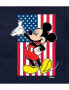 Фото #3 товара Hybrid Apparel Mickey Flag Mens Short Sleeve Tee