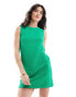 Mango mini sleeveless dress in green grün, XL - EU 42 - фото #3