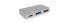 Фото #2 товара ICY BOX IB-DK4030-2C - Docking - Thunderbolt 3 - Silver - 40 Gbit/s - 3840 x 2160 pixels - Aluminium,Plastic