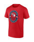 ფოტო #3 პროდუქტის Men's Red Cleveland Guardians Iconic Glory Bound T-shirt