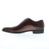 Фото #5 товара Bruno Magli Mario MB2MIOE0 Mens Brown Oxfords & Lace Ups Cap Toe Shoes 10.5