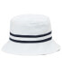 Men's Striped-Band Twill Bucket Hat