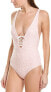 Onia Women's 183771 Iona One Piece Swimsuit Tahiti Pink Size S