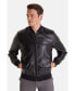 Фото #1 товара Men's Leather Jacket, Black