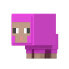 MINECRAFT Moving Head Magenta Sheep figure - фото #3