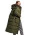 Фото #2 товара Длинное пальто с искусственным мехом SUPERDRY Longline Faux Fur Everest Jacket Refurbished
