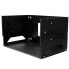 Фото #2 товара StarTech.com Wall-Mount Server Rack with Built-in Shelf - Solid Steel - 4U - Wall mounted rack - 4U - 34 kg - 6.2 kg - Black