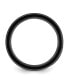 ფოტო #3 პროდუქტის Titanium Black IP-plated Mother of Pearl Inlay Band Ring