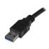 Фото #3 товара Кабель адаптер USB 3.0 к eSATA HDD / SSD / ODD - 3ft кабель адаптер USB 3.0 к жесткому диску eSATA - SATA 6 Gbps - 0,9 м - USB A - черный от Startech.com