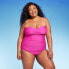Фото #1 товара Women's Full Coverage Tummy Control Twist-Front One Piece Swimsuit - Kona Sol