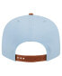 Фото #3 товара Men's Light Blue/Brown New Orleans Pelicans 2-Tone Color Pack 9Fifty Snapback Hat